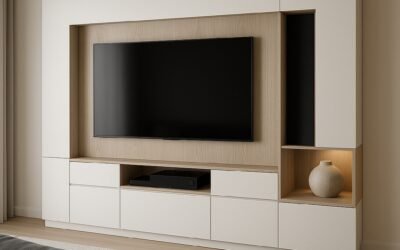 Cinewall op maat: Volledig gepersonaliseerd design voor uw woonkamer
