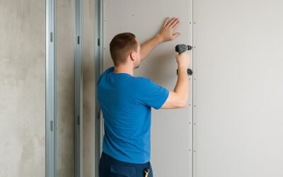 Gipswand plaatsen: Zo creëert u strakke scheidingswanden met perfecte afwerking