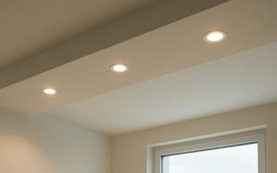 Plafond verlagen voor spotjes: Moderne verlichting met een naadloze afwerking