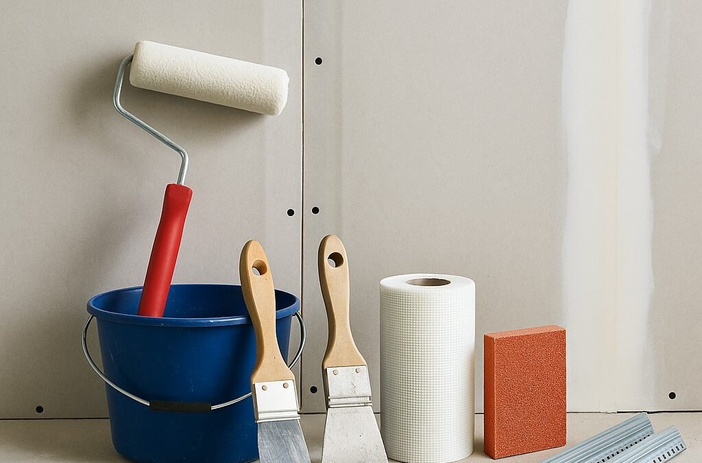 Gipsplaten afwerken: Welke materialen hebt u nodig om gipsplaten af te werken?