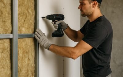 Gipswand plaatsen: De efficiente oplossing voor strakke en duurzame wandafwerking
