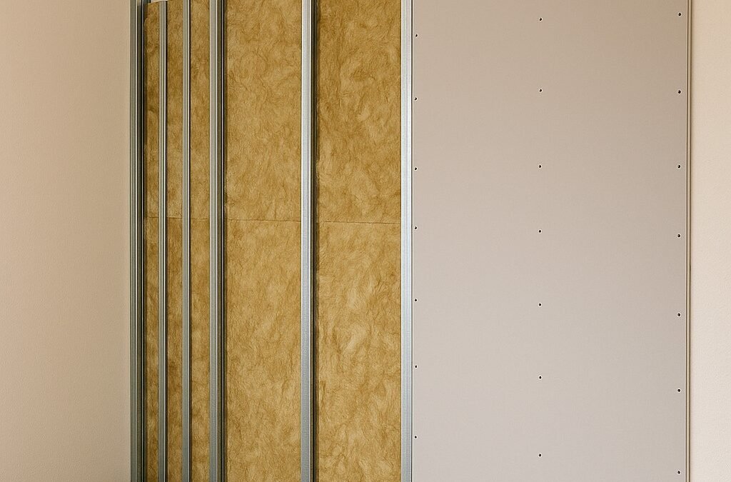 Metalstud wand plaatsen: lichte constructie met hoge geluidsisolatie