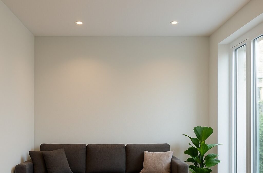 Plafond verlagen voor spotjes: Creëer moderne verlichting met een naadloze afwerking