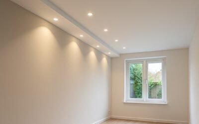 Plafond verlagen voor spotjes: Creëer een sfeervol lichtplan met een moderne afwerking